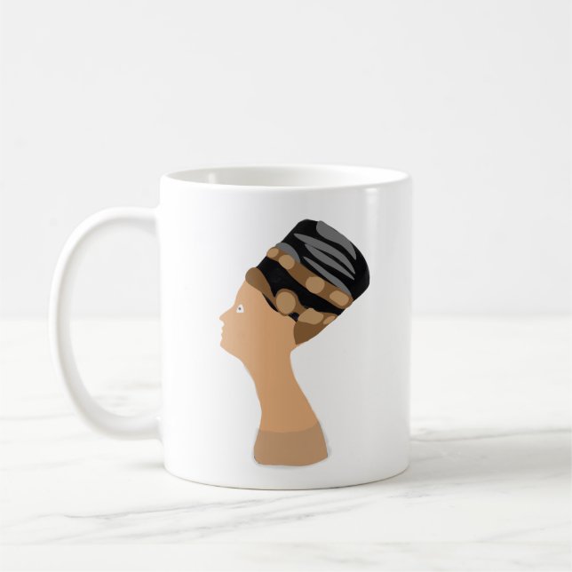 Königin Nefertiti Kaffeetasse (Links)