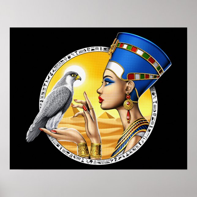 Königin Nefertiti Poster (Vorne)