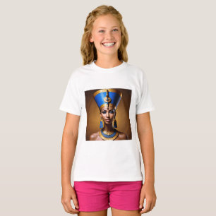 „Königin Nefertiti“ Schöne alte afrikanische König T-Shirt