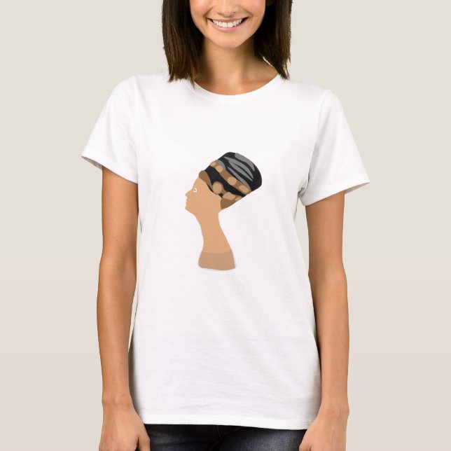 Königin Nefertiti T-Shirt (Vorderseite)