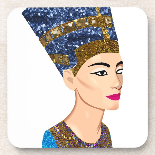 Königin nefertiti untersetzer (Vorderseite)