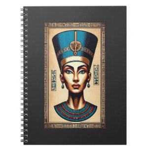 Königin Nefertiti - Zeitlose ägyptische Schönheit Notizblock