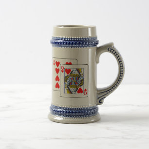 Königin - neun bierglas
