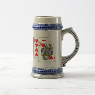 Königin - neun bierglas