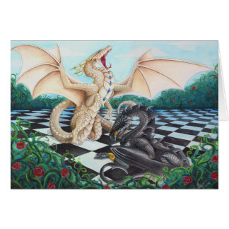 "Königin nimmt König" Karte