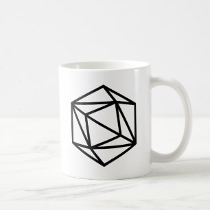 Königin (positives)/Weiß 325-ml-klassische weiße Kaffeetasse