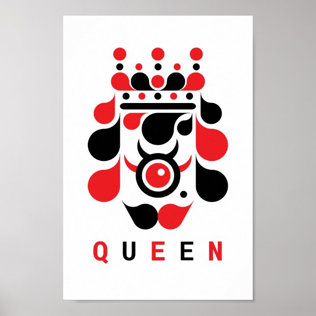 KÖNIGIN POSTER (Vorne)