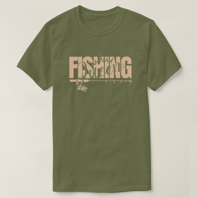 Königin | Rose im militärischen Bereich T-Shirt (Design vorne)