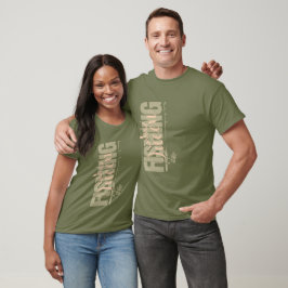 Königin | Rose im militärischen Bereich | Vertical T-Shirt