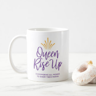 Königin steigen oben Tasse