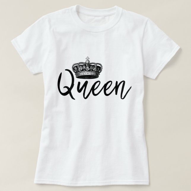 Königin T-Shirt (Design vorne)