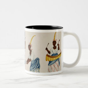 Königin und ihre Reihe Zweifarbige Tasse