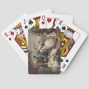 Königin Victoria (1819-1901) und Prinz Albert (181 Spielkarten