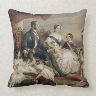 Königin Victoria (1819-1901) und Prinz Albert Kissen