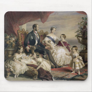 Königin Victoria (1819-1901) und Prinz Albert Mousepad