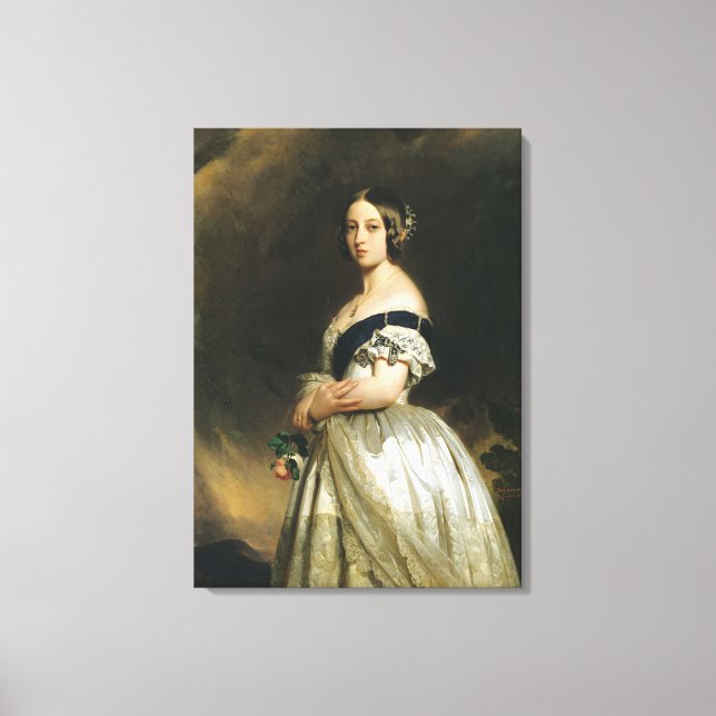 Königin Victoria 1842 Leinwanddruck (Vorderseite)