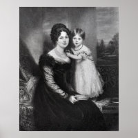 Königin Victoria als Säugling mit ihrer Mutter