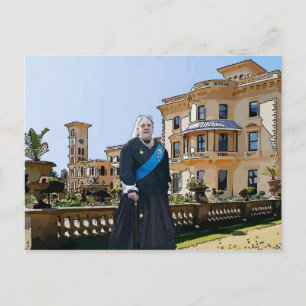 Königin Victoria im Osborne House Postkarte