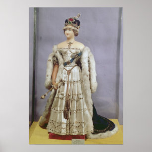 Königin Victoria-Puppe Poster