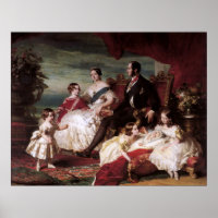 Königin Victoria und Prince Albert - Königliche Fa