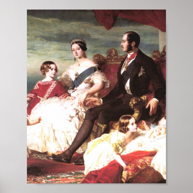 Königin Victoria und Prinz Albert Poster (Vorne)