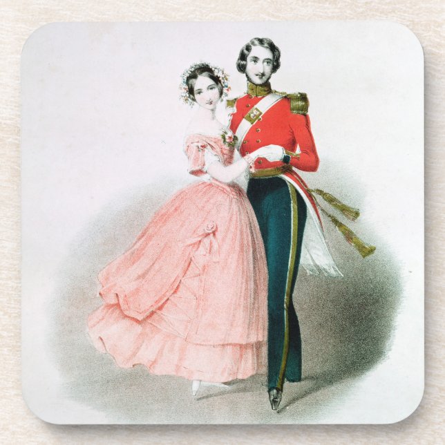 Königin Victoria Untersetzer (Vorderseite)