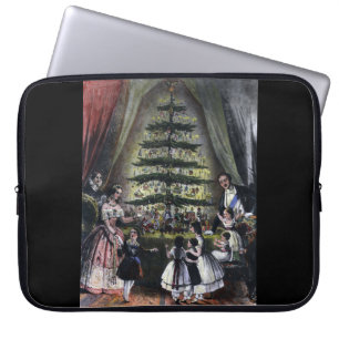 Königin Victorias Weihnachtsbaum Laptopschutzhülle