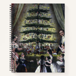 Königin Victorias Weihnachtsbaum Notizbuch