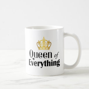 Königin von allem kaffeetasse