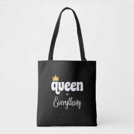 KÖNIGIN VON ALLEM TOTE BAG TASCHE