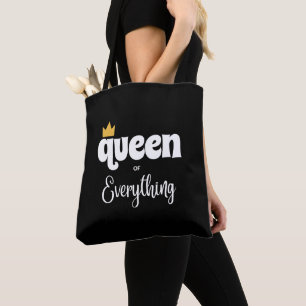 KÖNIGIN VON ALLEM TOTE BAG TASCHE