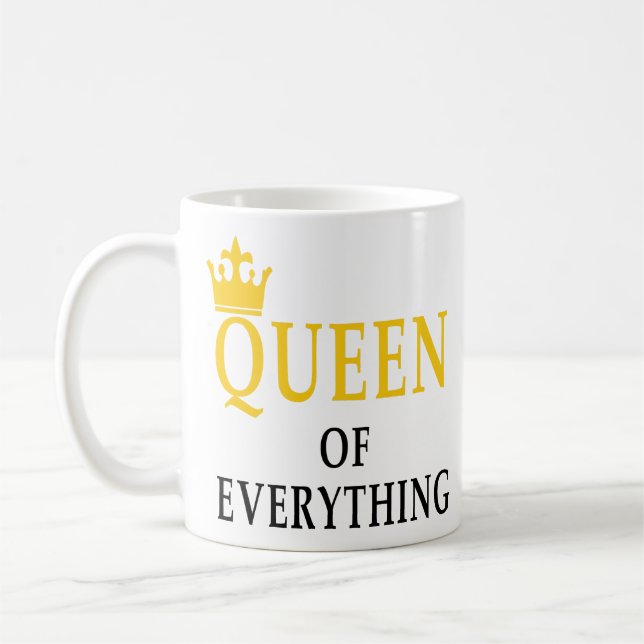 Königin von alles niedliche kaffeetasse (Links)