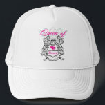 Königin von Bunco Truckerkappe<br><div class="desc">Wer die Königin von Bunco ist.  Einzelteile sagt,  dass "die gute Zeitrolle lassen Sie". Spaßgeschenk oder -preis.</div>