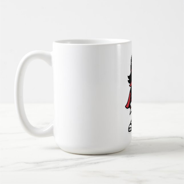 Königin von Diamonds Street Mascot — Bearbeiten vo Kaffeetasse (Links)