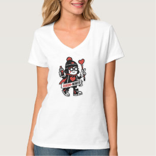 Königin von Hearts Street Mascot — Grind Crew Edit T-Shirt