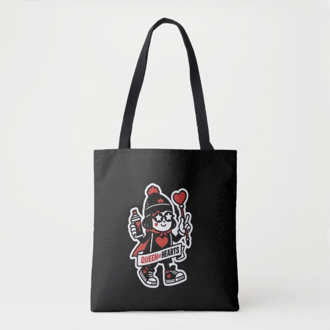 Königin von Hearts Street Mascot — Grind Crew Edit Tasche (Vorderseite)