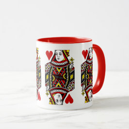 Königin von Herzensdesign Coffee Tasse