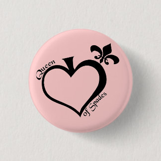 Königin von Spateninspektions-Knopf - besonders Button