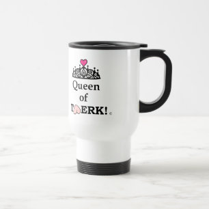 Königin von Twerk Reisebecher