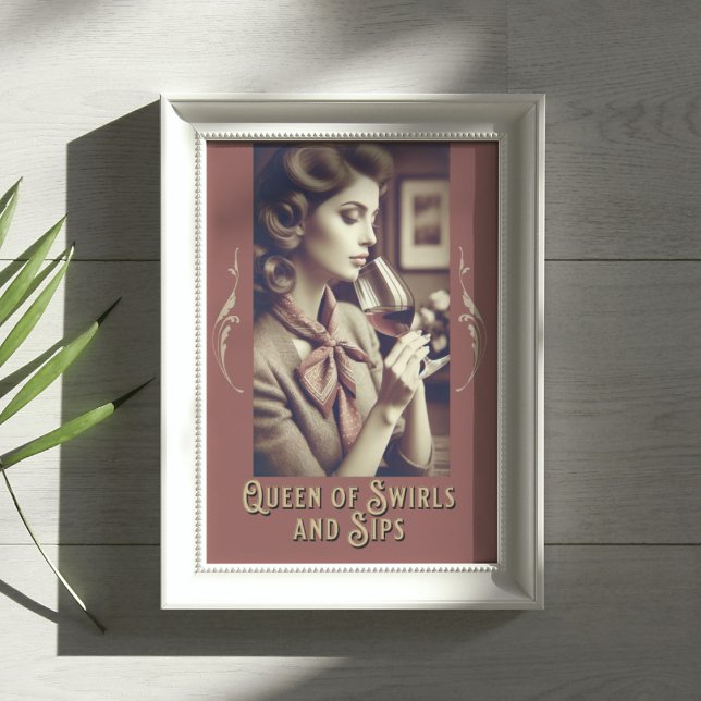 Königin von Wirbel und Sippen Weinangebot Poster (Von Creator hochgeladen)