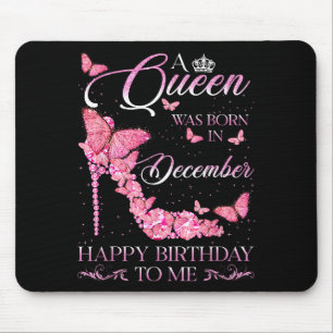Königin wurde im Dezember geboren Alles Gute zum G Mousepad