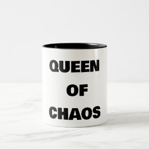 KÖNIGIN ZWEIFARBIGE TASSE