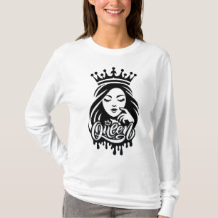 Königinnen-Design – Elegante Königskrone T-Shirt