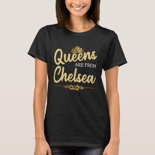 Königinnen kommen aus CHELSEA MA MASSACHUSETTS Wu T-Shirt