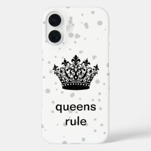 Königinnen regieren die Krone  iPhone 16 Hülle