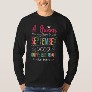 Königinnen sind Geboren im September 2002 20. Gebu T-Shirt