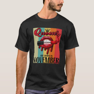 Königinnen sind im November Geboren, der Funny Li T-Shirt