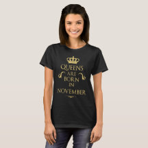 Königinnen sind im November geboren