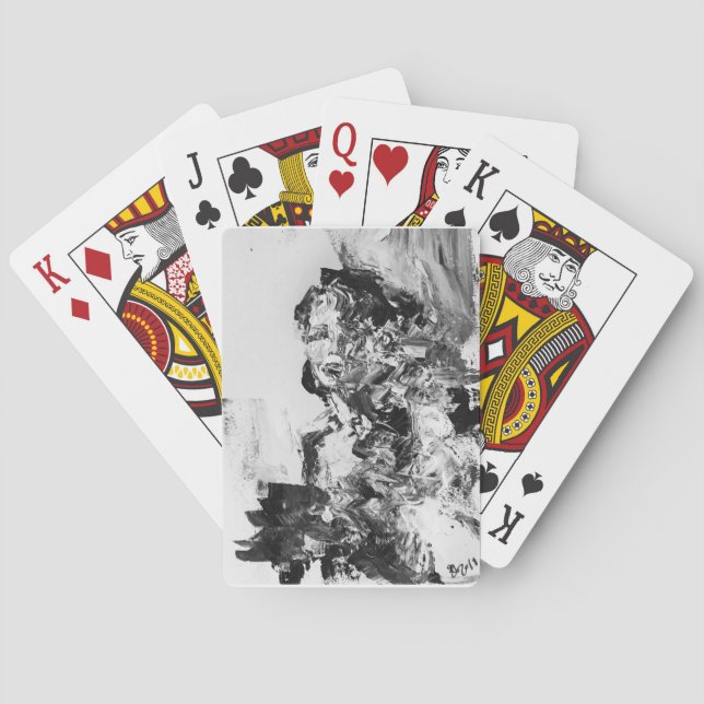 Königinnen spielen Karten Spielkarten (Rückseite)