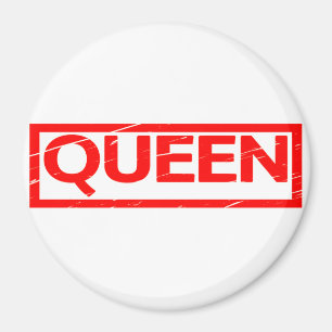 Königinnen-Stempel Magnet